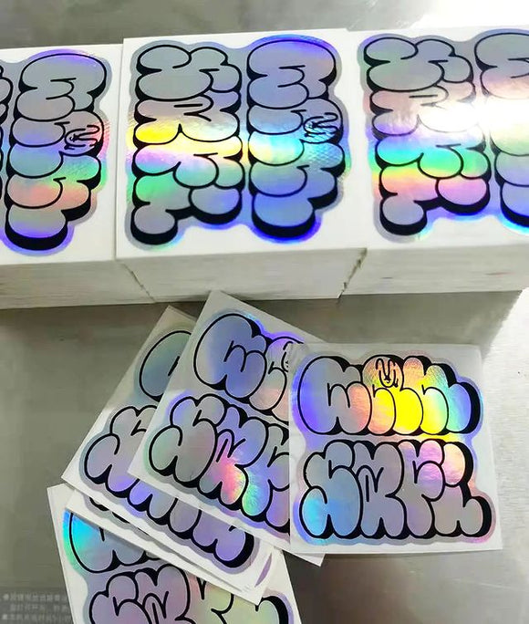 custom hologram stickers