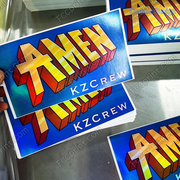 Street slaps eggshell stickers  with full colors printing redesigned for customers