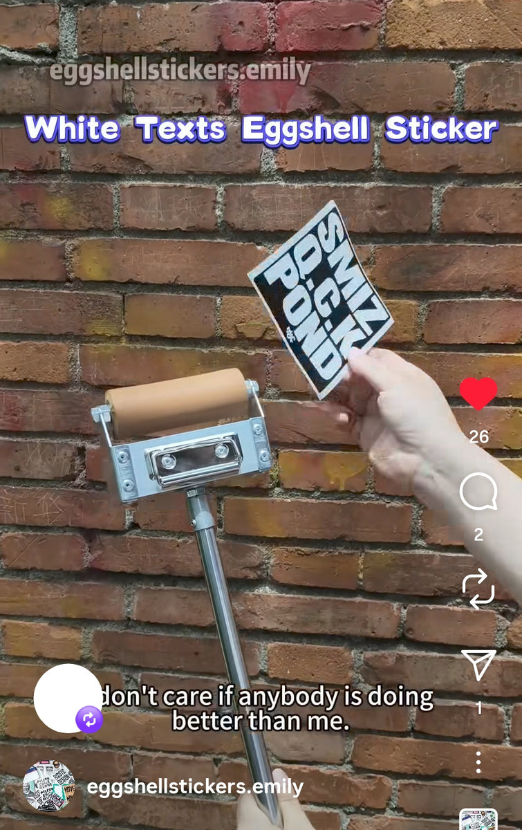 Sticker Pole for bombing your stickers higher #stickerpole #eggshellst ...