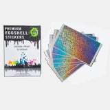 [Limited Edition]Blank galaxy hologram eggshell stickers 60pcs/120pcs free shipping