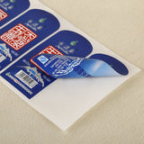 Custom Double Sides Printed Labels - fccprint