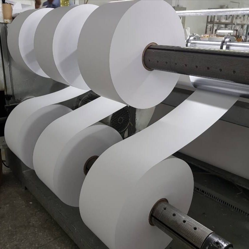 Blank White Eggshell Sticker Paper Material in Rolls – Fancyprint