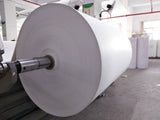Blank White Eggshell Sticker Paper Material in Rolls - fccprint