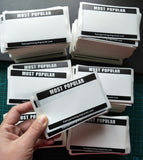 Free Shipping Worldwide Blank Most Popular Eggshell Stickers 50/100/200pcs - fccprint